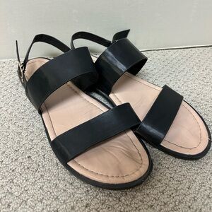 2/$20❤️- SHOES | Women’s Ardene black strappy sandals size 7